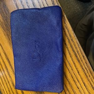 Dior makeup bag